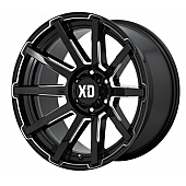 KMC Wheel XD847 Outbreaks 16 x 8 Black With Natural Accents - XD84768068310