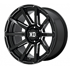 KMC Wheel XD847 Outbreaks 16 x 8 Black With Natural Accents - XD84768068310