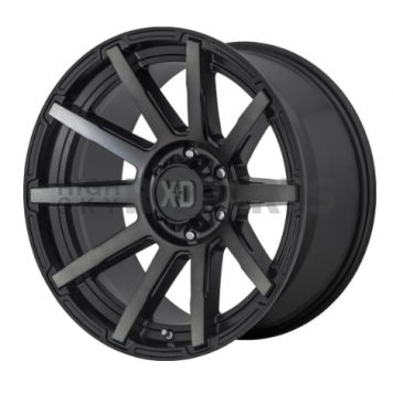 KMC Wheel XD847 Outbreaks 18 x 9 Black With Gray Tinted Accents - XD84789068412