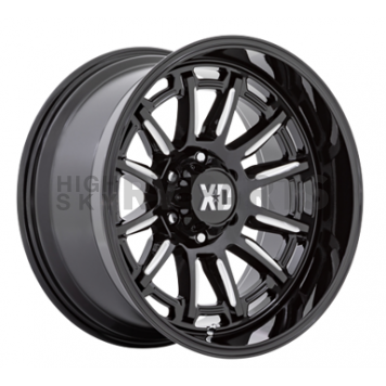 KMC Wheel XD865 Phoenix - 20 x 9 Black With Natural Accents - XD86529068300