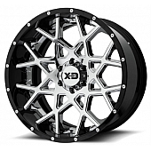 KMC Wheel 22 Diameter - 44 Offset Aluminum Single - XD203-22128744NCB