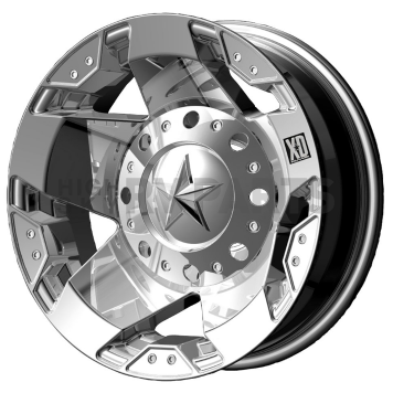 KMC Wheel XD775 Rockstar 20 x 10 Silver - XD77521067224