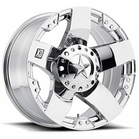 KMC Wheel XD775 Rockstar 18 x 9 Silver - XD77589067200
