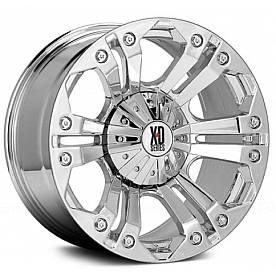 KMC Wheel XD778 Monster 18 x 9 Silver - XD77889067218