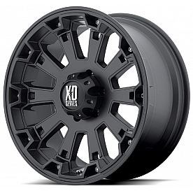 KMC Wheel 20 Diameter Aluminum Black - XD80029058700