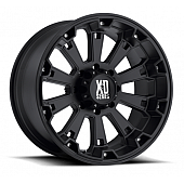 KMC Wheel 17 Inch Diameter 0 Offset Aluminum Black Single - XD80079063700