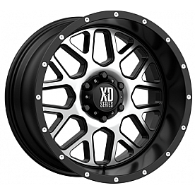 KMC Wheel 20 Diameter -24 Offset Aluminum Black Single - XD82021050524N