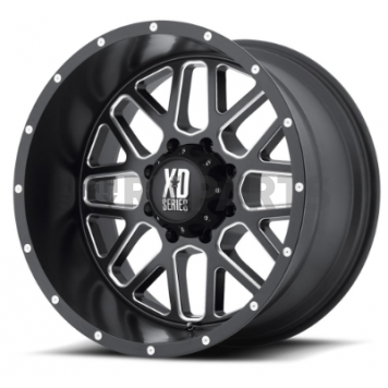 KMC Wheel 20 Diameter Aluminum Black - XD82029050900