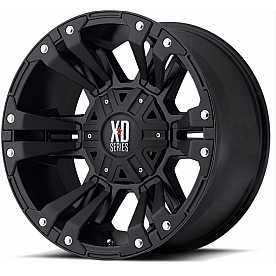 KMC Wheel XD822 Monster II 17 x 9 Black - XD82279050712N