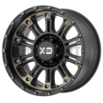 American Racing Wheels Hoss 2 - 22 x 12 Satin Black Machined Dark Tint - XD82922263944N