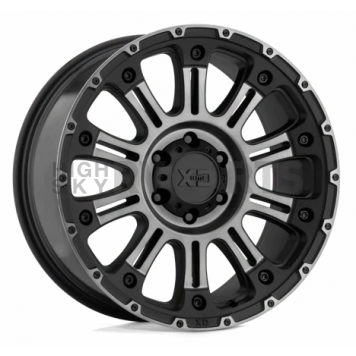 American Racing Wheels Hoss 2 - 20 x 9 Satin Black Machined Gray Tint - XD82929058418