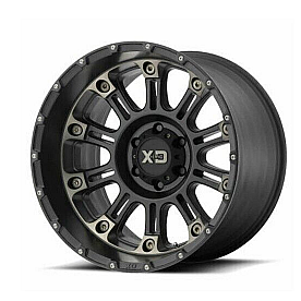 KMC Wheel XD829 - 20 x 9 Black With Natural Face - XD82929068912N