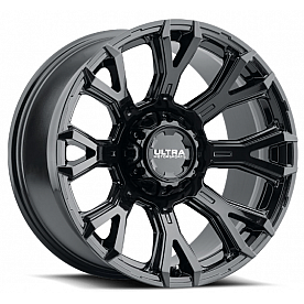 Ultra Wheel 123 Scorpion - 17 x 9&nbsp;Black - 123-7935BK+18