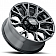 Ultra Wheel 123 Scorpion - 17 x 9 Black - 123-7935BK+18