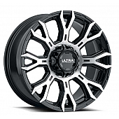 Ultra Wheel 123 Scorpion - 17 x 9&nbsp;Black With Natural Accents - 123-7935U+18