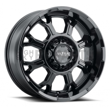 Ultra Wheel Commander 124 - 18 x 9 Black - 124-8935BK+12