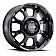 Ultra Wheel Commander 124 - 18 x 9 Black - 124-8935BK+12
