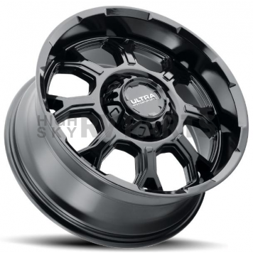 Ultra Wheel Commander 124 - 18 x 9 Black - 124-8935BK+12-1