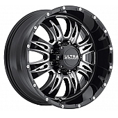 Ultra Wheel 20 Diameter -44 Offset Painted Gloss With Machined Accents Single - 249-2381BM44