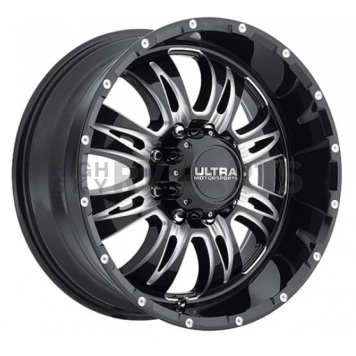 Ultra Wheel 20 Diameter 12 Offset Painted Gloss With Machined Accents Single - 249-2982BM+12