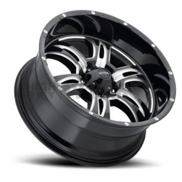 Ultra Wheel 20 Diameter -44 Offset Gloss With Machined Accents Single - 249-2383BM44-1