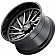 CALI Off-Road Wheel 9114 Purge - 24 x 14 Black With Natural Accents - 9114-24436BM
