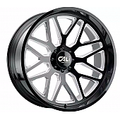 CALI Off-Road Wheel 9115 Invader - 20 x 12&nbsp;Black With Natural Accents - 9115-2236BM