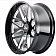 CALI Off-Road Wheel 9115 Invader - 20 x 12 Black With Natural Accents - 9115-2236BM