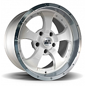 Black Mountain Wheel - 17 x 9 White - BM1709W3
