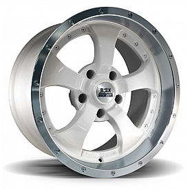 Black Mountain Wheel - 17 x 9 White - BM1709W3
