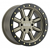 Black Rhino Wheel Hachi - 18 x 9 Bronze With Black Lip - 1890HCH-25127M71