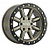 Black Rhino Wheel Hachi - 18 x 9 Bronze With Black Lip - 1890HCH-25127Z71