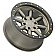 Black Rhino Wheel Hachi - 18 x 9 Bronze With Black Lip - 1890HCH-25127Z71