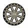 Black Rhino Wheel Hachi - 18 x 9 Bronze With Black Lip - 1890HCH-25127Z71