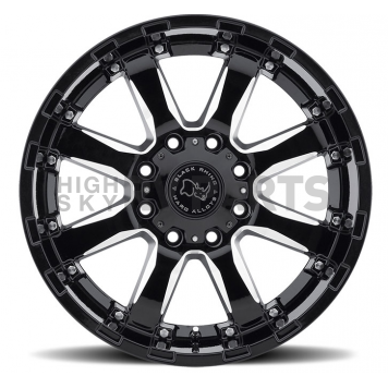 Black Rhino Wheel Sierra - 18 x 9 Black With Natural Accents - 1890SRA-28165B22-1