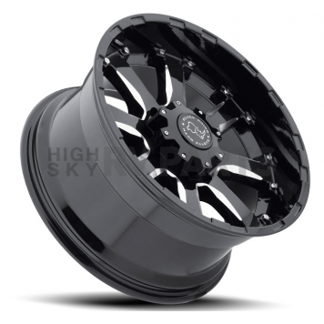 Black Rhino Wheel Sierra - 18 x 9 Black With Natural Accents - 1890SRA-28165B22-2