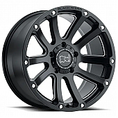 Black Rhino Wheel Highland - 18 x 9.5 Black - 1895HLD-25127M71