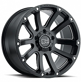 Black Rhino Wheel Highland - 18 x 9.5 Black - 1895HLD-25127M71