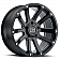Black Rhino Wheel Highland - 18 x 9.5 Black - 1895HLD-25127M71