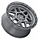 Black Rhino Wheel Kelso - 18 x 9 Gray With Black Lip And Bolts - 1890KLS-85127G71