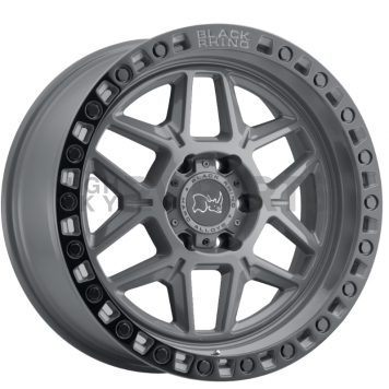 Black Rhino Wheel Kelso - 18 x 9 Gray With Black Lip And Bolts - 1890KLS-85127G71
