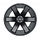 Black Rhino Wheel Raze - 18 x 10 Black - 1810RZC-45127M71