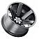 Black Rhino Wheel Raze - 18 x 10 Black - 1810RZC-45127M71