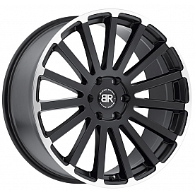 Black Rhino Wheel Spear - 20 x 9 Black With Natural Lip - 2090SPR006140F12