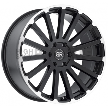 Black Rhino Wheel Spear - 20 x 9 Black With Natural Lip - 2090SPR006140F12