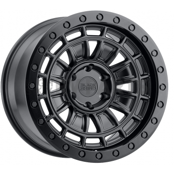 Black Rhino Wheel Dalton - 20 x 9.5 Black - 2095DAL-25127M71