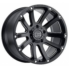 Black Rhino Wheel Highland - 20 x 9.5 Black - 2095HLD-25127M71