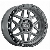 Black Rhino Wheel Kelso - 20 x 9 Gray With Black Lip And Bolts - 2090KLS-85127G71