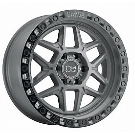 Black Rhino Wheel Kelso - 20 x 9 Gray With Black Lip And Bolts - 2090KLS-85127G71