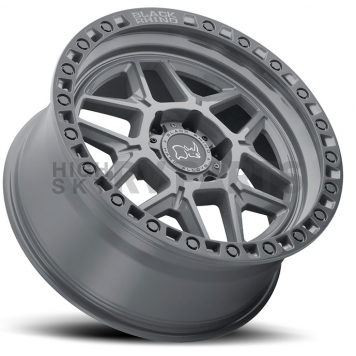Black Rhino Wheel Kelso - 20 x 9 Gray With Black Lip And Bolts - 2090KLS-85127G71-2